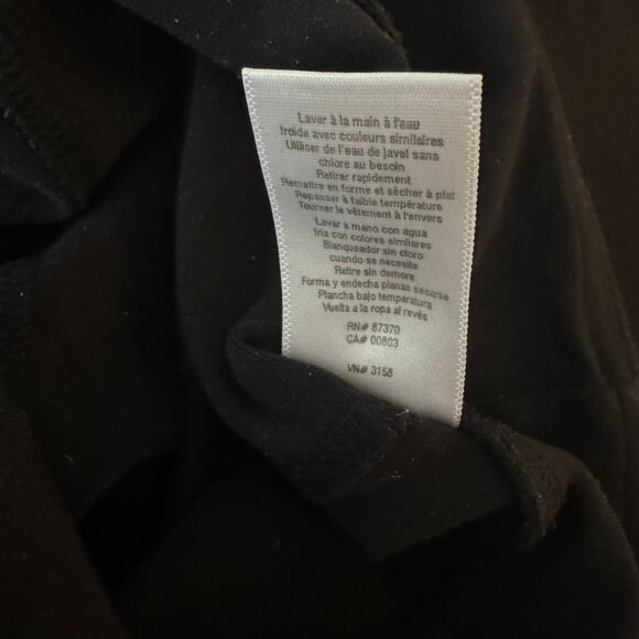 Alo Yoga Black Moto Textured Leggings Women's Size Small - Picture 4 of 7